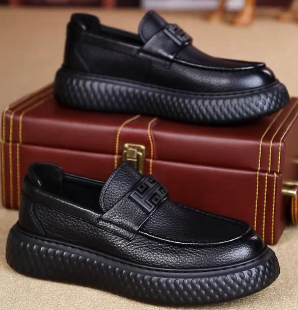 Men's New Genuine Leather Loafers And Casual Shoes