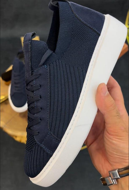 Men's New Comfortable Knitted Casual Shoes