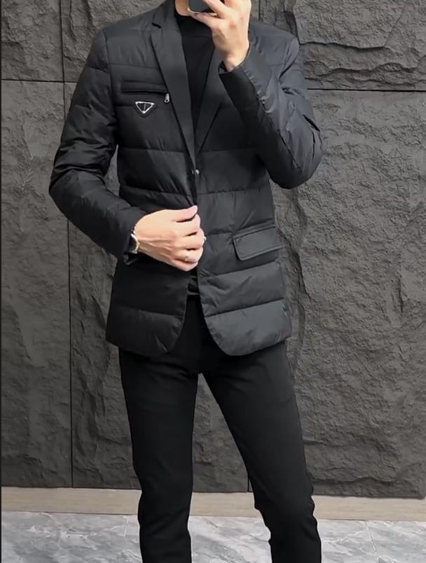 Men's Popular Down Warm Suit