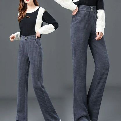 🎄Christmas Sale - 49% Off🔥High Waist Wide Leg Corduroy Pants