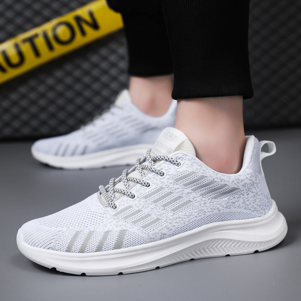 🔥Limited Time Offer 49% OFF🔥Men's Fly Woven Breathable Mesh Light And Comfortable Soft Casual Shoes