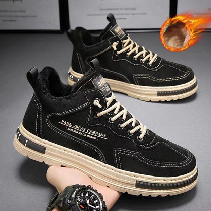 🔥Limited Time Offer 49% OFF🔥Men's winter plush and warm sports casual work shoes