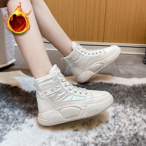 🔥Limited Time Offer 49% OFF🔥Women's plush high top snow boots