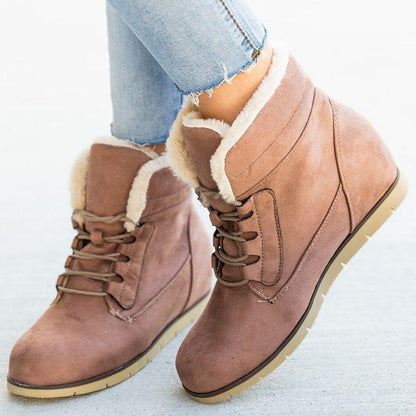 🔥Limited Time Offer 49% OFF🔥Women's suede cotton short boots