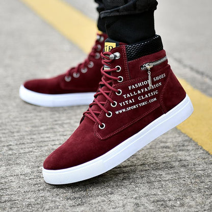 🔥Limited Time Offer 49% OFF🔥Men's autumn and winter high help canvas casual shoes