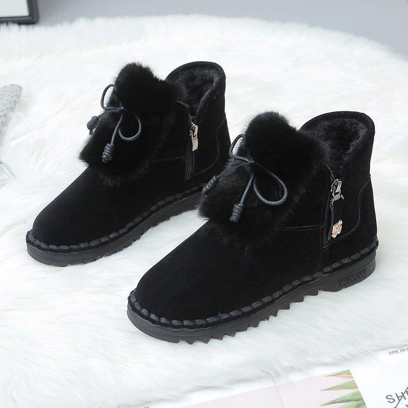 🔥Limited Time Offer 49% OFF🔥Soft soled suede bow boots