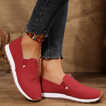 🔥Limited Time Offer 49% OFF🔥Women's zippered casual shoes