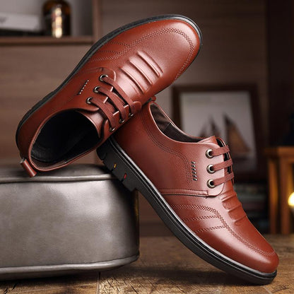 🔥Limited Time Offer 49% OFF🔥Men's new breathable soft sole leather shoes