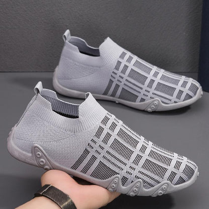 🔥Limited Time Offer 49% OFF🔥Men's Summer New Breathable Flyknit Mesh Casual Shoes