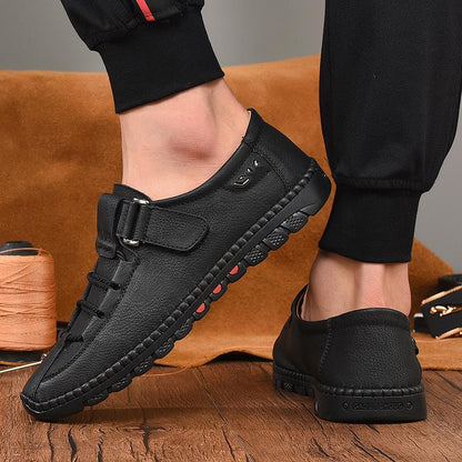 🔥Limited Time Offer 49% OFF🔥Men's Autumn and Winter New Casual Shoes British Breathable Leather Shoes