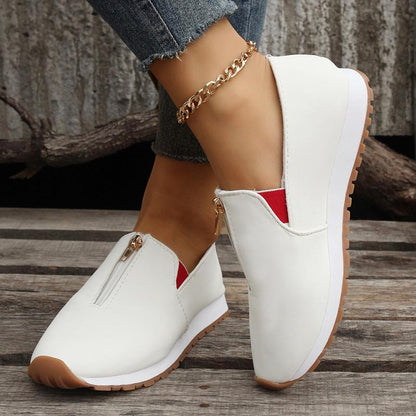 🔥Limited Time Offer 49% OFF🔥Women's zippered casual shoes