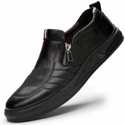 🔥Limited Time Offer 49% OFF🔥New breathable and fashionable business sleeved men's casual leather shoes