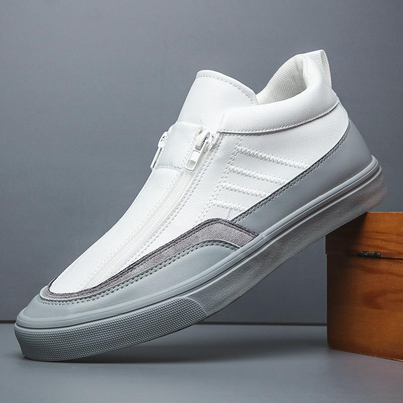 Men's Leather Waterproof Breathable Casual Shoes