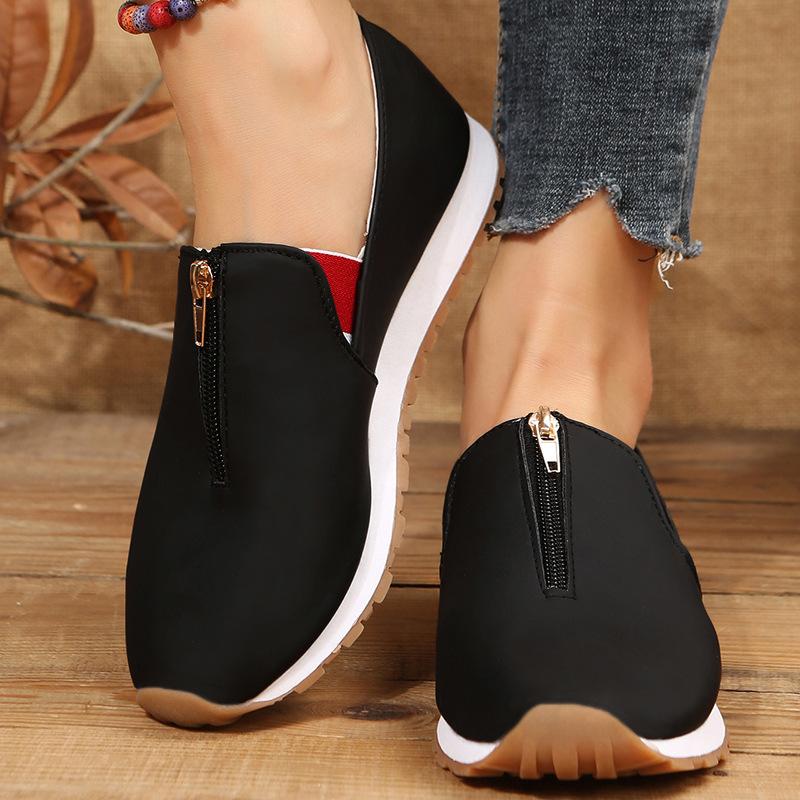 🔥Limited Time Offer 49% OFF🔥Women's zippered casual shoes