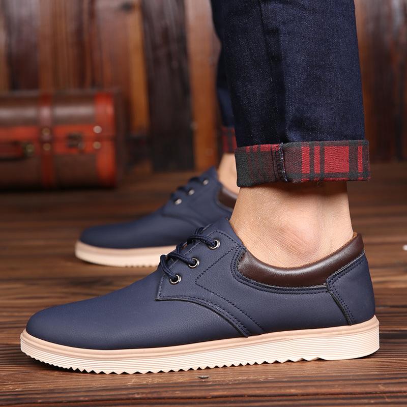 🔥Limited Time Offer 49% OFF🔥Men's autumn and winter waterproof and anti slip casual leather shoes