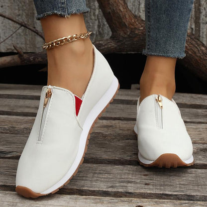 🔥Limited Time Offer 49% OFF🔥Women's zippered casual shoes