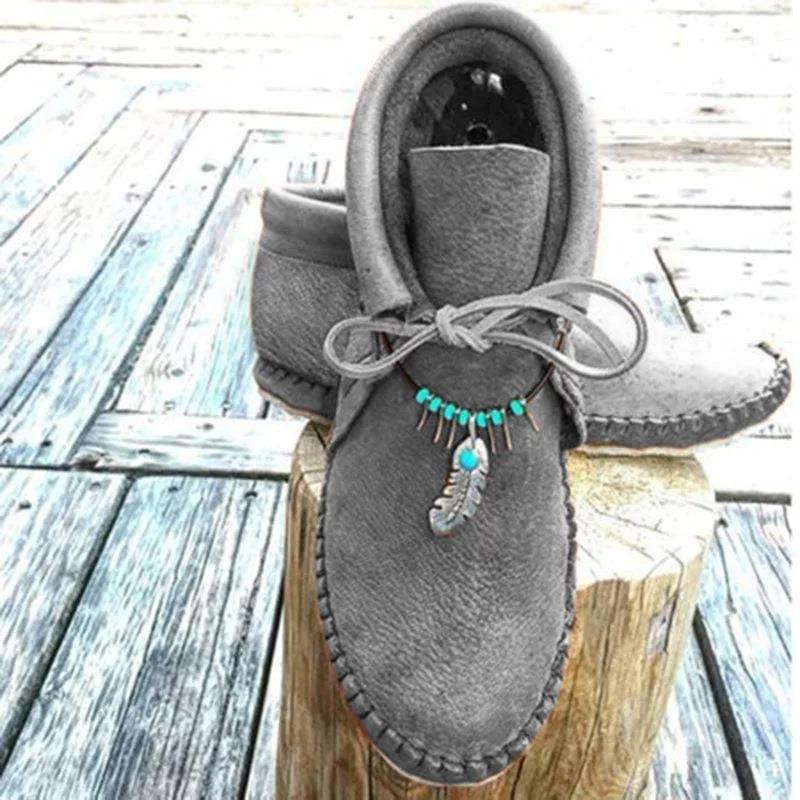 🔥Limited Time Offer 49% OFF🔥Women's personality pendant Martin boots