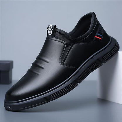 🔥Limited Time Offer 49% OFF🔥Men's breathable one foot soft sole casual white leather shoes