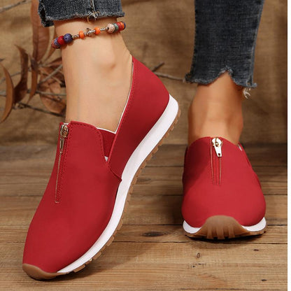 🔥Limited Time Offer 49% OFF🔥Women's zippered casual shoes