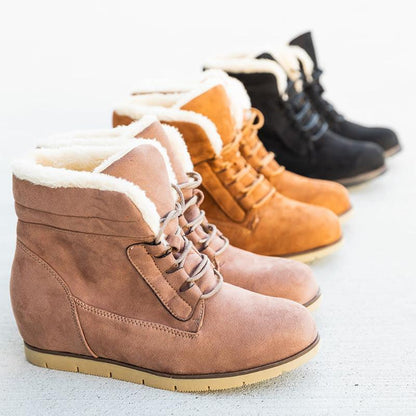 🔥Limited Time Offer 49% OFF🔥Women's suede cotton short boots