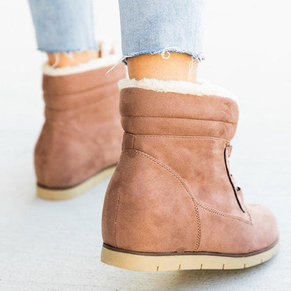 🔥Limited Time Offer 49% OFF🔥Women's suede cotton short boots