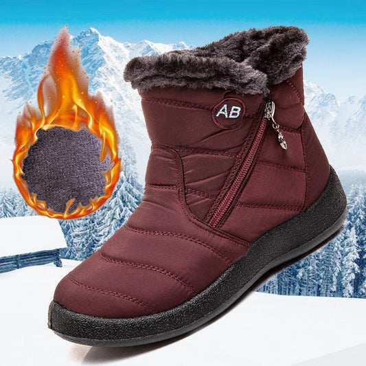 🔥Limited Time Offer 49% OFF🔥Women Waterproof Snow Boots with Plush Keep Warm