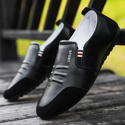 🔥Limited Time Offer 49% OFF🔥Men's casual patchwork leather shoes