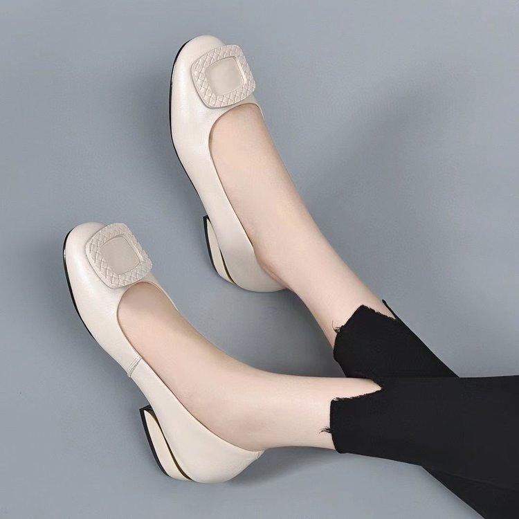 🔥Limited Time Offer 49% OFF🔥Women's High Quality Pure Cowhide Leather Comfortable Single Shoes