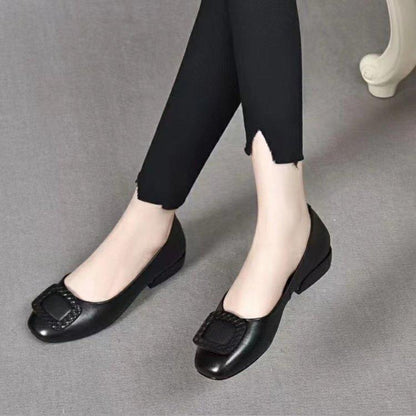 🔥Limited Time Offer 49% OFF🔥Women's High Quality Pure Cowhide Leather Comfortable Single Shoes