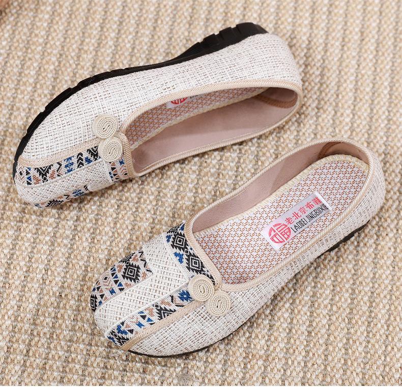 🔥Limited Time Offer 49% OFF🔥Women's flat cotton and linen casual shoes