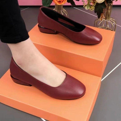 🔥Limited Time Offer 49% OFF🔥Women's High Quality Pure Cowhide Leather Comfortable Single Shoes