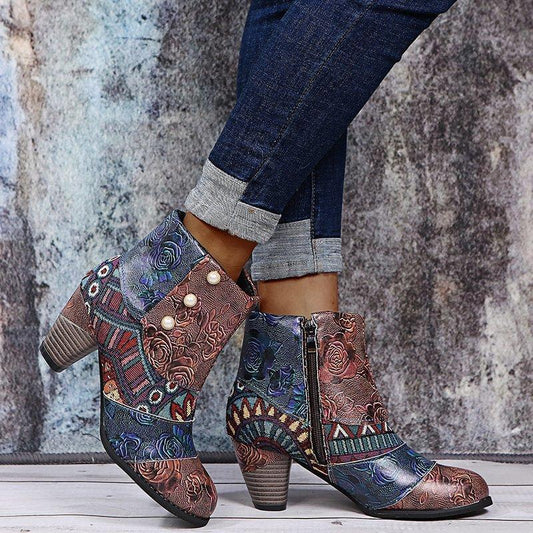 🔥Limited Time Offer 49% OFF🔥Bohemian women's Martin boots