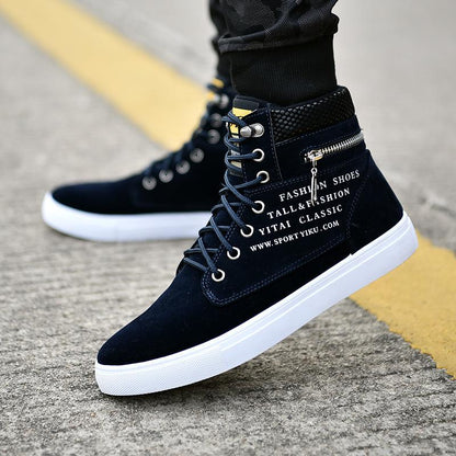 🔥Limited Time Offer 49% OFF🔥Men's autumn and winter high help canvas casual shoes