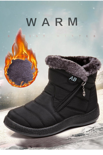 🔥Limited Time Offer 49% OFF🔥Women Waterproof Snow Boots with Plush Keep Warm