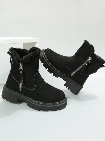 🔥Limited Time Offer 49% OFF🔥Ladies Thick Fleece Warm Snow Boots