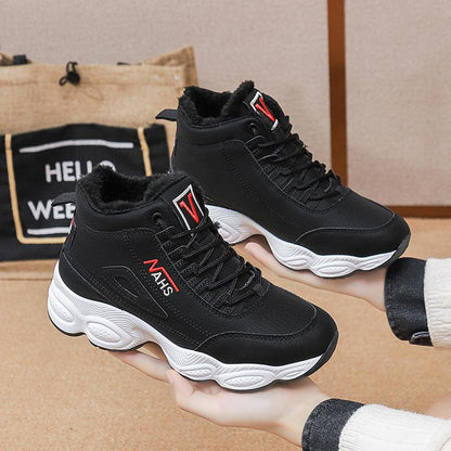 🔥Limited Time Offer 49% OFF🔥Women's High Top Thick Sole Warm Sneakers