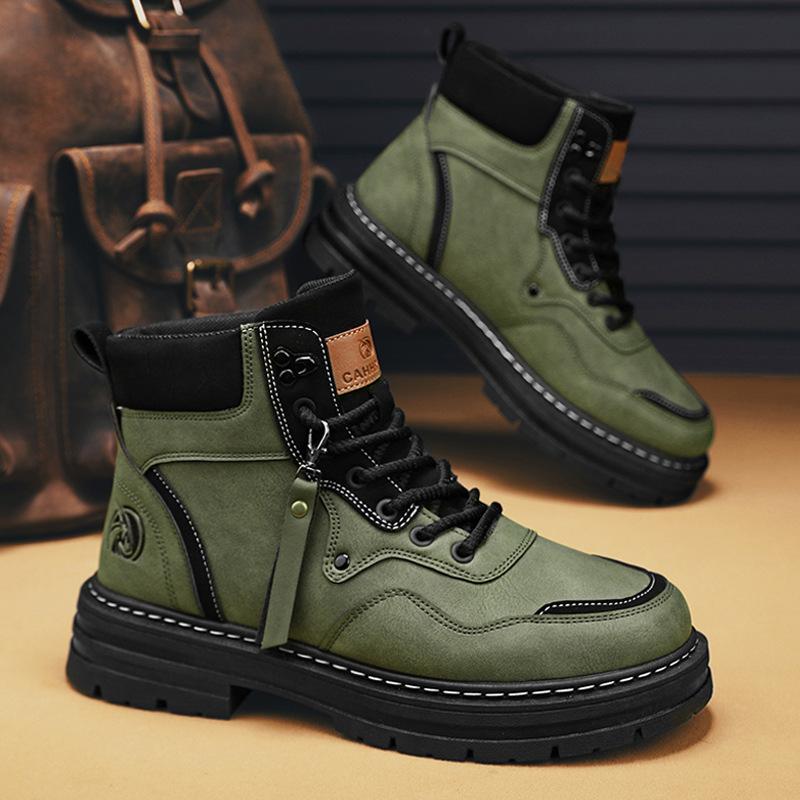 🔥Limited Time Offer 49% OFF🔥Men's Autumn and Winter New High Top Casual Work Wear Outdoor Ding Boots