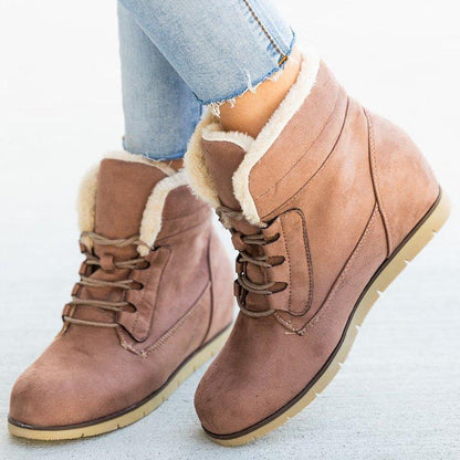 🔥Limited Time Offer 49% OFF🔥Women's suede cotton short boots