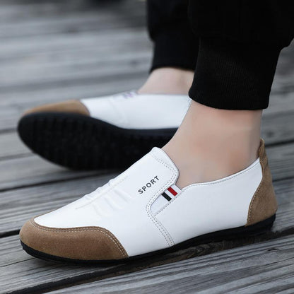 🔥Limited Time Offer 49% OFF🔥Men's casual patchwork leather shoes