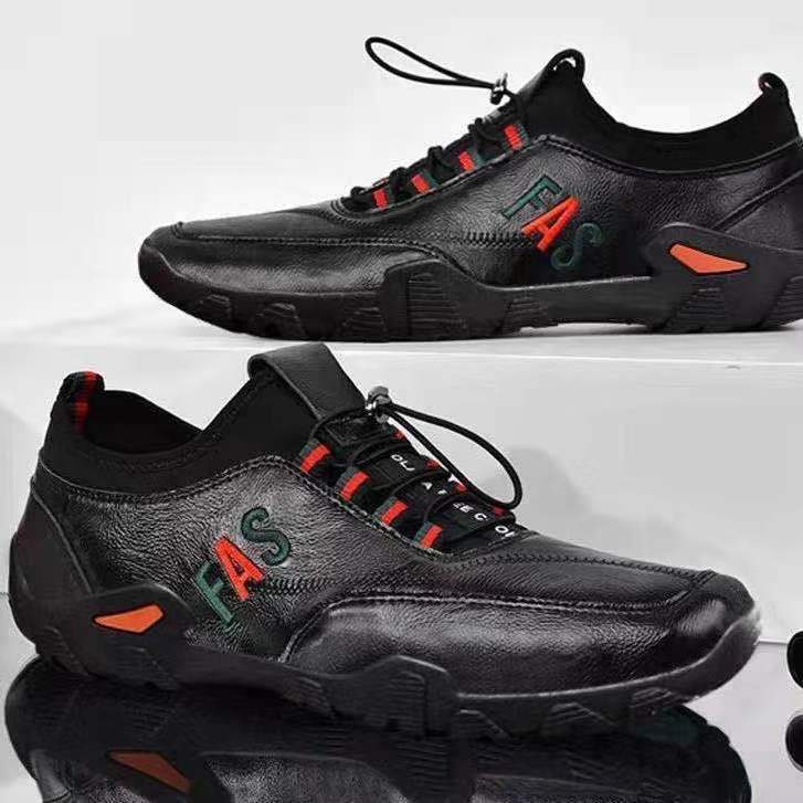 🔥Limited Time Offer 49% OFF🔥Men's Genuine Leather Casual Lace-up Shoes