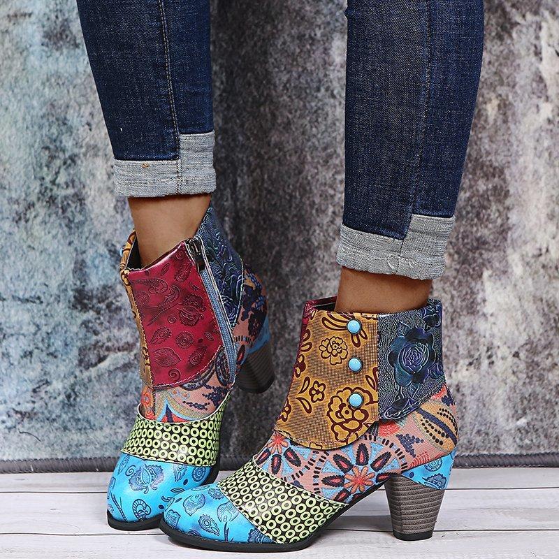 🔥Limited Time Offer 49% OFF🔥Bohemian women's Martin boots