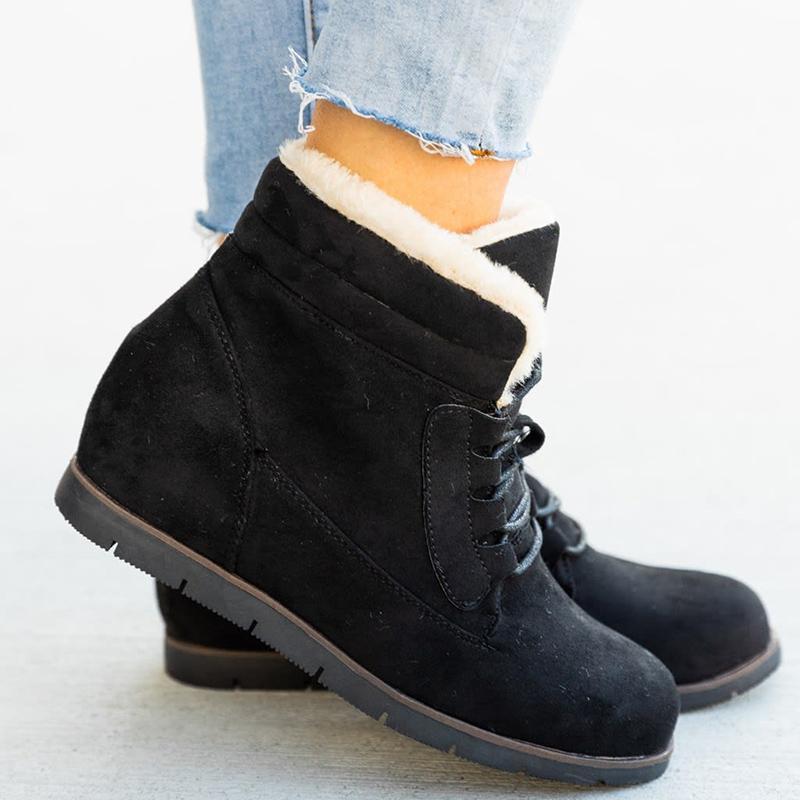 🔥Limited Time Offer 49% OFF🔥Women's suede cotton short boots