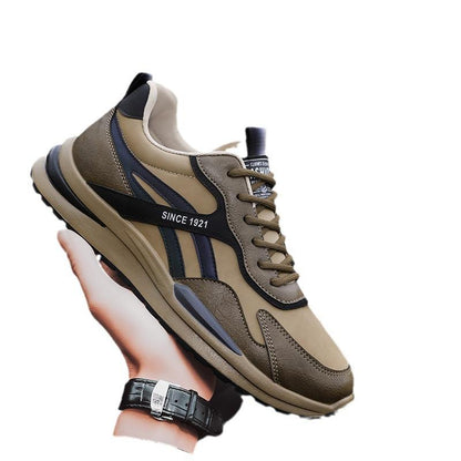 🔥Limited Time Offer 49% OFF🔥Men's shoes Autumn leather breathable soft sole casual sports shoes