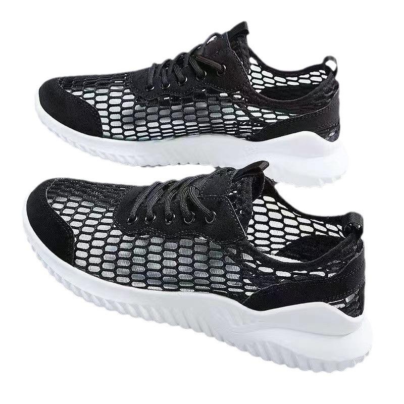 🔥Limited Time Offer 49% OFF🔥New Men's Thin Hollow Mesh Soft Sole Lightweight and Breathable Casual Sports Shoes