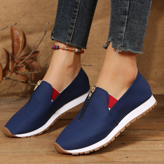 🔥Limited Time Offer 49% OFF🔥Women's zippered casual shoes