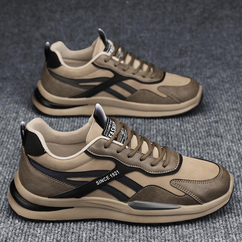 🔥Limited Time Offer 49% OFF🔥Men's shoes Autumn leather breathable soft sole casual sports shoes