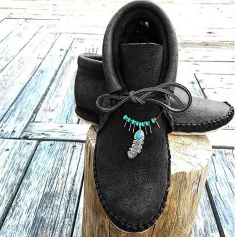 🔥Limited Time Offer 49% OFF🔥Women's personality pendant Martin boots