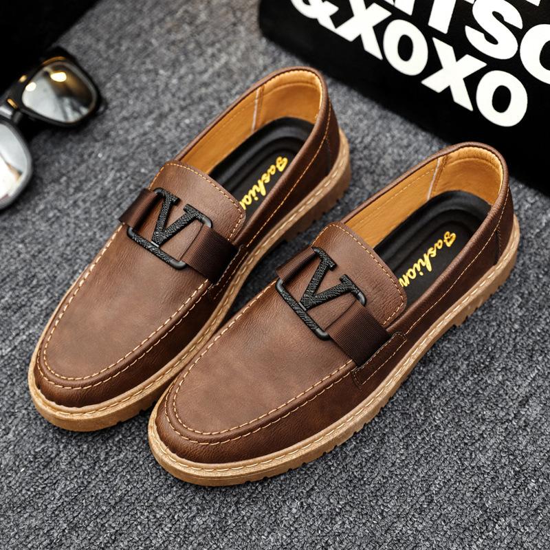 🔥Limited Time Offer 49% OFF🔥Men's Autumn and Winter New British Versatile Casual Leather Shoes