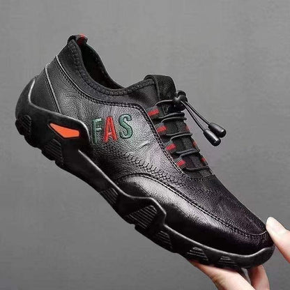 🔥Limited Time Offer 49% OFF🔥Men's Genuine Leather Casual Lace-up Shoes