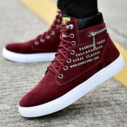 🔥Limited Time Offer 49% OFF🔥Men's autumn and winter high help canvas casual shoes